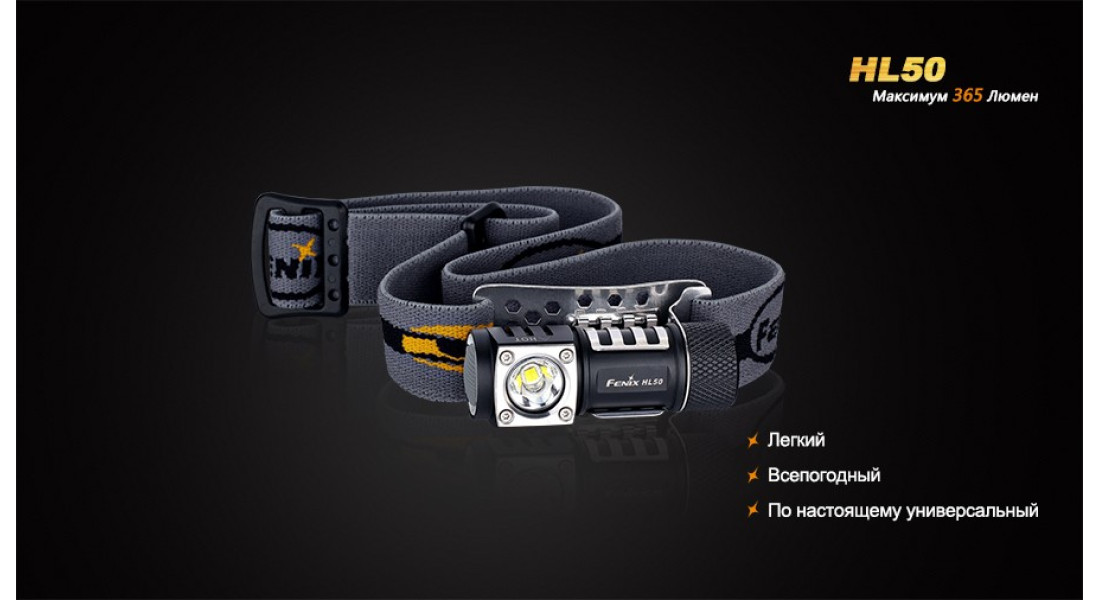 Налобний ліхтар Fenix HL50