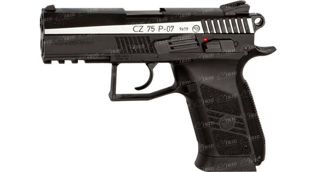 Пістолет пневматичний ASG CZ 75 P-07 Duty Blowback