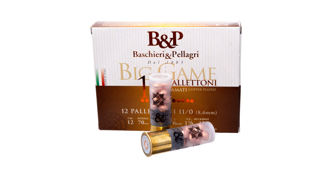 Картечь B&P BIG GAME PALLETTONI (12P) к.12