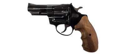 Револьвер флобера ZBROIA PROFI-3" (чорний / дерево)