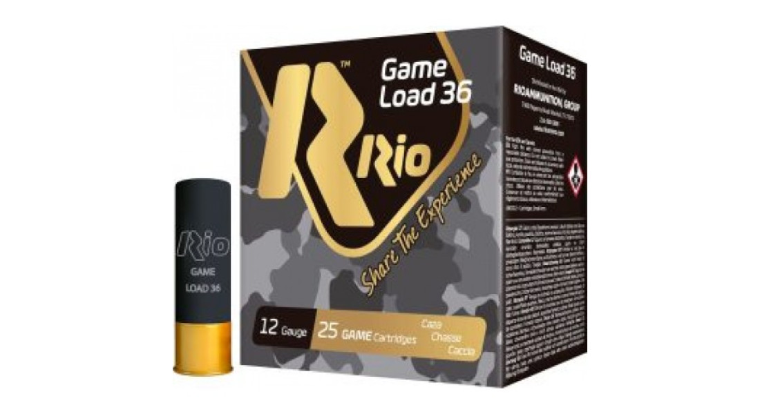 Набої RIO Game Load-36, кал.12/70, №5,3; пач.25 шт.